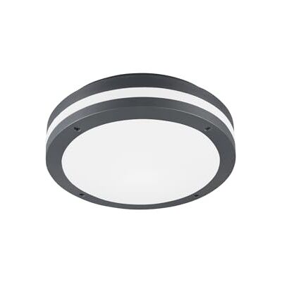 Trio Leuchten LED utomhus taklampa Piave 676960142, plast antracit, inkl. 12 watt LED, rörelsedetektor Trio Leuchten LED utomhus taklampa Piave 676960142, plast antracit, inkl. 12 watt LED, rörelsedetektor