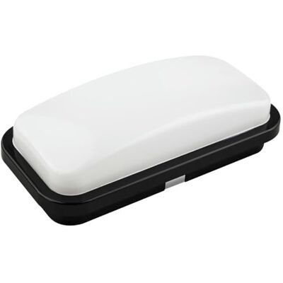 Brightium IP65 svart LED-lampa, 116 x 236 mm 15 W division idealisk för utomhusbruk, vattentät och dammtät, ger effektiv och hållbar belysning för alla utrymmen. Brightium IP65 svart LED-lampa, 116 x 236 mm 15 W division idealisk för utomhusbruk, vattentät och dammtät, ger effektiv och hållbar belysning för alla utrymmen.