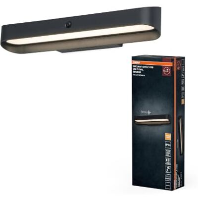 OSRAM ENDURA Style USB volt oval sensor IP54 mörkgrå OSRAM ENDURA Style USB volt oval sensor IP54 mörkgrå