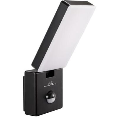 Maclean MCE516 B LED-lampa med rörelsesensor för skymning IP65 10W PIR rörelsedetektor LED-lampa vit 10W IP65 800lm 4000K Maclean MCE516 B LED-lampa med rörelsesensor för skymning IP65 10W PIR rörelsedetektor LED-lampa vit 10W IP65 800lm 4000K