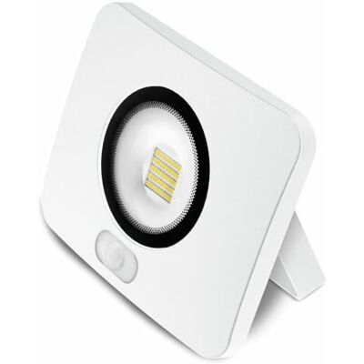 Brightium LED-projektor med sensor, vit, 20 W, perfekt för att lysa upp dina utomhusutrymmen på ett effektivt och elegant sätt. Perfekt för säkerhet och funktionalitet i ditt hem. Brightium LED-projektor med sensor, vit, 20 W, perfekt för att lysa upp dina utomhusutrymmen på ett effektivt och elegant sätt. Perfekt för säkerhet och funktionalitet i ditt hem.