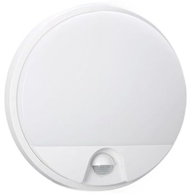 WatioWave Rund LED-lampa med sensor, 15 W, 6 000 K, vitt ljus, perfekt för utomhus- eller inomhusbelysning, energibesparing och komfort. WatioWave Rund LED-lampa med sensor, 15 W, 6 000 K, vitt ljus, perfekt för utomhus- eller inomhusbelysning, energibesparing och komfort.