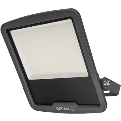 OSRAM ENDURA FLOOD PC 150W LED-strålkastare, 4000K kallvit, 18000 lumen, IP65-strålkastare för stora ytor, 120 lm/W, återvunnen aluminium, grå OSRAM ENDURA FLOOD PC 150W LED-strålkastare, 4000K kallvit, 18000 lumen, IP65-strålkastare för stora ytor, 120 lm/W, återvunnen aluminium, grå