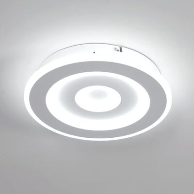 Comely Komfortabel tak LED-tak vänd modern, 28W 28cm taklampa, vit taklampa för sovrum, vardagsrum, kallt vitt ljus 6500K Comely Komfortabel tak LED-tak vänd modern, 28W 28cm taklampa, vit taklampa för sovrum, vardagsrum, kallt vitt ljus 6500K