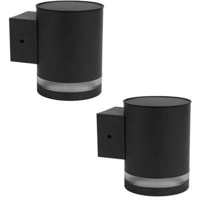 Lumisky Set med 2 soldrivna LED-vägglampor varmvit 2 x helio H11,5 cm Lumisky Set med 2 soldrivna LED-vägglampor varmvit 2 x helio H11,5 cm