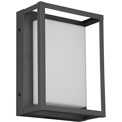Trio Leuchten TRIO, Applique, Witham inkl. 1 x LED, SMD, 10,5 watt, 2300+3 000 + 4 000 K, 1 100 Lm. Kropp: Metall, antracit L: 18,0 cm, H: 24,0 cm, P:10,0 cm, IP54, DIP-Switch Trio Leuchten TRIO, Applique, Witham inkl. 1 x LED, SMD, 10,5 watt, 2300+3 000 + 4 000 K, 1 100 Lm. Kropp: Metall, antracit L: 18,0 cm, H: 24,0 cm, P:10,0 cm, IP54, DIP-Switch