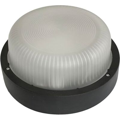 WatioWave LED rund svart 6 W 4 000 K IP44 WatioWave LED rund svart 6 W 4 000 K IP44