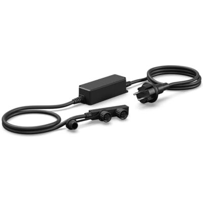 Steinel 35 W nätadapter 24 V, lågspänningstransformator med EU-kontakt, väderbeständig IP67, 2 utgångar, Plug & Play, 24 V trädgårdstillbehör Steinel 35 W nätadapter 24 V, lågspänningstransformator med EU-kontakt, väderbeständig IP67, 2 utgångar, Plug & Play, 24 V trädgårdstillbehör
