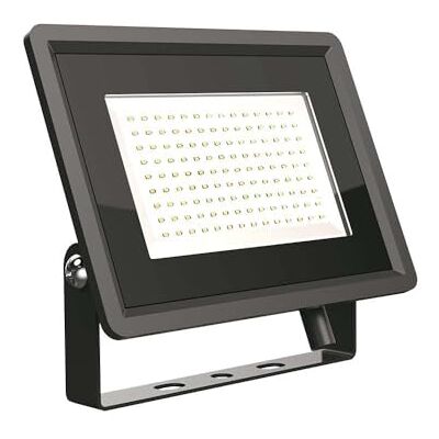 V-TAC VT-49104 100W SMD FLOODLIGHT (F-CLASS) Färg: 4 000 K svart V-TAC VT-49104 100W SMD FLOODLIGHT (F-CLASS) Färg: 4 000 K svart