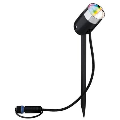 Paulmann 94798 Plug & Shine LED trädgårdsstrålkastare Pike IP65 RGBW+ 4,5 W antracit Paulmann 94798 Plug & Shine LED trädgårdsstrålkastare Pike IP65 RGBW+ 4,5 W antracit