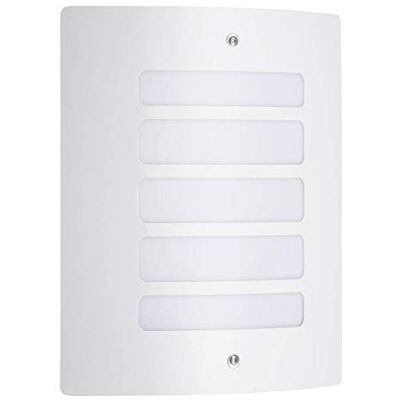 Brilliant Todd yttervägglampa, 1 x E27 maximum 60 W, metallplast, vit 47682/05 Brilliant Todd yttervägglampa, 1 x E27 maximum 60 W, metallplast, vit 47682/05