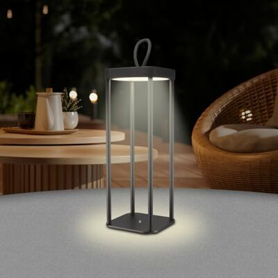 BEPER P207ILI100 Rechargeable LED Lantern for Outdoor and Indoor Use, 25 Warm Lights, Adjustable Intensity, IP44, Silicone Hook, USB Type-C Included, Battery Life up to 12 Hours BEPER P207ILI100 Rechargeable LED Lantern for Outdoor and Indoor Use, 25 Warm Lights, Adjustable Intensity, IP44, Silicone Hook, USB Type-C Included, Battery Life up to 12 Hours