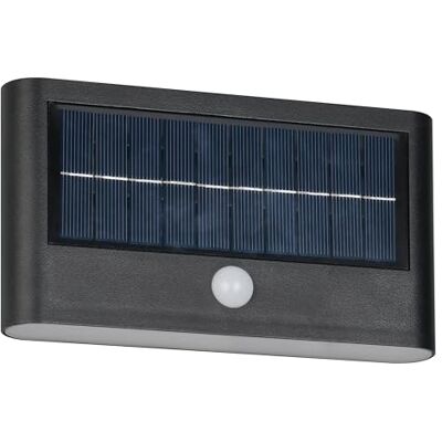 RL LIVE YOUR LIGHT Reality Leuchten LED-vägglampa för utomhusbruk, RAMOS R24746232, matt svart, 8 Watt LED, solhybrid/batteri, skymningssensor, rörelsesensor RL LIVE YOUR LIGHT Reality Leuchten LED-vägglampa för utomhusbruk, RAMOS R24746232, matt svart, 8 Watt LED, solhybrid/batteri, skymningssensor, rörelsesensor