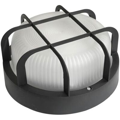 WatioWave LED rund svart rand 6W IP44 WatioWave LED rund svart rand 6W IP44