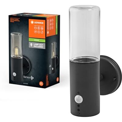 LEDVANCE ENDURA CLASSIC FIGO CYL W SEN Außenleute, väggljussensor, dunkelgrau, ädel och schnelle installation, IP44, rörelsedetektor, taggljussensor, flexibel Anwendung im Außenbereich LEDVANCE ENDURA CLASSIC FIGO CYL W SEN Außenleute, väggljussensor, dunkelgrau, ädel och schnelle installation, IP44, rörelsedetektor, taggljussensor, flexibel Anwendung im Außenbereich