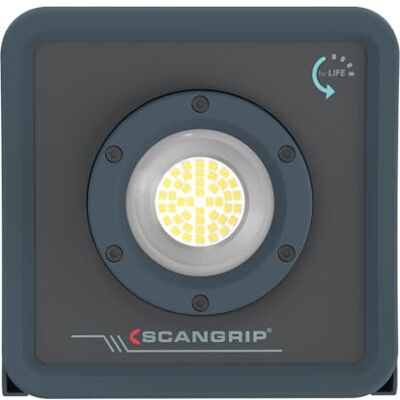 Scangrip NOVA R, uppladdningsbar USB-C-LED-lampa, kompakt och lätt att transportera, ergonomisk design, vatten- och dammsäker, 2000 lumen Scangrip NOVA R, uppladdningsbar USB-C-LED-lampa, kompakt och lätt att transportera, ergonomisk design, vatten- och dammsäker, 2000 lumen