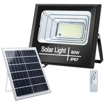 VoltShine 60W LED-solprojektor: Lys upp dina utomhus med solenergi. Effektiv och enkel att installera, perfekt för trädgårdar, uteplatser och ingångar. Hållbart ljus nära till hands! VoltShine 60W LED-solprojektor: Lys upp dina utomhus med solenergi. Effektiv och enkel att installera, perfekt för trädgårdar, uteplatser och ingångar. Hållbart ljus nära till hands!