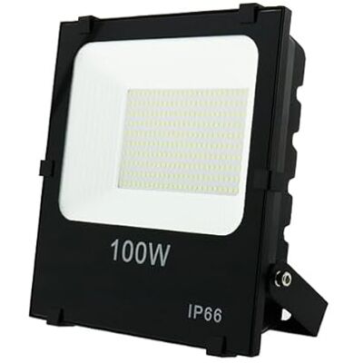 VoltShine SMD 100 W 110 Lm/W 6 000 K LED-projektor, perfekt för utomhusbelysning och evenemang, med hög effektivitet och hög ljusstyrka. VoltShine SMD 100 W 110 Lm/W 6 000 K LED-projektor, perfekt för utomhusbelysning och evenemang, med hög effektivitet och hög ljusstyrka.