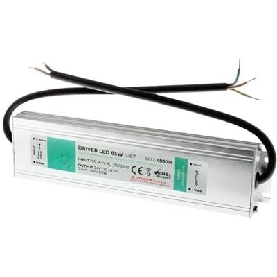 VoltShine LED-drivrutin 24 V 85 W IP67: Kraftfull och effektiv, idealisk för utomhusbelysning. Vattentät, säkerställer prestanda och hållbarhet i alla miljöer. Perfekt för dina projekt. VoltShine LED-drivrutin 24 V 85 W IP67: Kraftfull och effektiv, idealisk för utomhusbelysning. Vattentät, säkerställer prestanda och hållbarhet i alla miljöer. Perfekt för dina projekt.