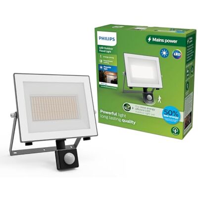 Philips Lois UltraEfficient utomhusstrålkastare med sensor, 24 W, 3000 K, antracit Philips Lois UltraEfficient utomhusstrålkastare med sensor, 24 W, 3000 K, antracit
