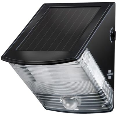 Brennenstuhl LED sollampa med rörelsedetektor/utomhuslampor med inbyggd solpanel och infraröd rörelsesensor, svart Brennenstuhl LED sollampa med rörelsedetektor/utomhuslampor med inbyggd solpanel och infraröd rörelsesensor, svart