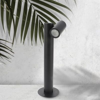 M Ledme Urban-lampa, GU10-sockel, IP44, vattentät, matt svart finish. Lämplig för gångvägar, stigar och innergårdar (glödlampa ingår ej) M Ledme Urban-lampa, GU10-sockel, IP44, vattentät, matt svart finish. Lämplig för gångvägar, stigar och innergårdar (glödlampa ingår ej)