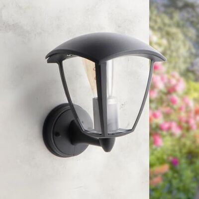 M Ledme Lampada i sterni Ronse Series – IP44 vattentät, E27-attack, olycka och PMMA, nero, för giardino, terrass eller entré (lampadin ingår inte) M Ledme Lampada i sterni Ronse Series – IP44 vattentät, E27-attack, olycka och PMMA, nero, för giardino, terrass eller entré (lampadin ingår inte)