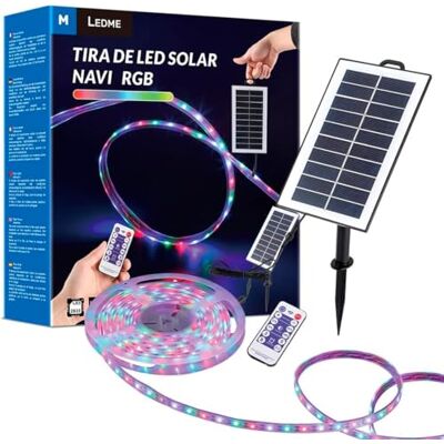 M Ledme Solar utomhus utomhus trädgård IP68 nedsänkbar, 5m 300 LED, LED-ljus Multifärg, med installationssats för solplatta, trädgård, hem, dekorativ M Ledme Solar utomhus utomhus trädgård IP68 nedsänkbar, 5m 300 LED, LED-ljus Multifärg, med installationssats för solplatta, trädgård, hem, dekorativ
