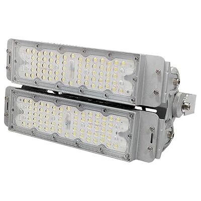 VoltShine 100 W LED-spotlight, 4 000 K färg, modulär design, effektiv och mångsidig, idealisk för inomhus- och utomhusbelysning. VoltShine 100 W LED-spotlight, 4 000 K färg, modulär design, effektiv och mångsidig, idealisk för inomhus- och utomhusbelysning.