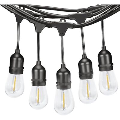 M Ledme – Utomhus LED 7,5 m solcellsgirlang med 10 glödlampor, 3 000 K varmt ljus, IP65 vattentät, inklusive skymningssensor, dekoration för terrass, trädgård, innergård, entré och fest M Ledme – Utomhus LED 7,5 m solcellsgirlang med 10 glödlampor, 3 000 K varmt ljus, IP65 vattentät, inklusive skymningssensor, dekoration för terrass, trädgård, innergård, entré och fest