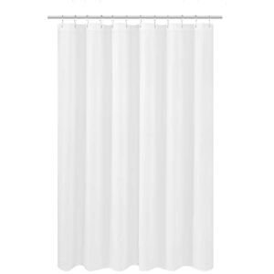 N&Y HOME duschdraperi i tyg 175 x 178 cm, hotellkvalitet, tvättbar, vattentålig vit spa badrumsgardiner med öljetter, 69 x 70 N&Y HOME duschdraperi i tyg 175 x 178 cm, hotellkvalitet, tvättbar, vattentålig vit spa badrumsgardiner med öljetter, 69 x 70