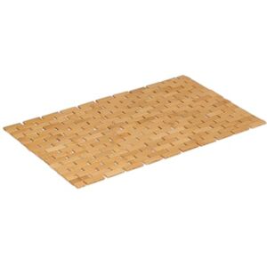 Relaxdays Bambubadmatta - Anti-glid, Bärbar, 70x42cm - Badrumsaccessoar Relaxdays Bambubadmatta - Anti-glid, Bärbar, 70x42cm - Badrumsaccessoar