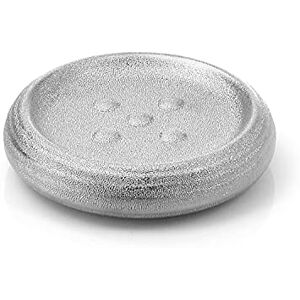 GEDY Astrid tvålpåse - Hållbar keramisk i silverfinish GEDY Astrid tvålpåse - Hållbar keramisk i silverfinish