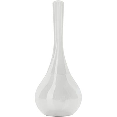Gedy Adelaide Vit, Storlekar och Vikt: 40,3X16,5X16,5 CM & 0,685 kg, Tillverkad av Keramik, Finish, Toalettborste FoU-design, 2 års garanti, unik Gedy Adelaide Vit, Storlekar och Vikt: 40,3X16,5X16,5 CM & 0,685 kg, Tillverkad av Keramik, Finish, Toalettborste FoU-design, 2 års garanti, unik