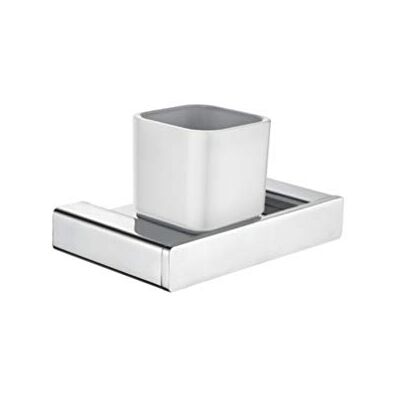 Ibergrif Plinth, Wallpatern, Glass Brush Teeth Bathroom, Porta Pasta Teeth, Brass, Silver Ibergrif Plinth, Wallpatern, Glass Brush Teeth Bathroom, Porta Pasta Teeth, Brass, Silver