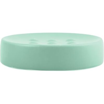 Spirella tvålkopp stenutseende dekorativ badrumsinredning tvålkopp rör mått: 11 x 11 x 3 cm grön matt, grön Spirella tvålkopp stenutseende dekorativ badrumsinredning tvålkopp rör mått: 11 x 11 x 3 cm grön matt, grön