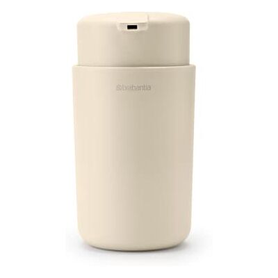 Brabantia Renew tvåldispenser 250 ml anti-dropppumpmekanism lätt att fylla avtagbart stativ korrosionsskydd elegant badrumstillbehör mjuk beige Brabantia Renew tvåldispenser 250 ml anti-dropppumpmekanism lätt att fylla avtagbart stativ korrosionsskydd elegant badrumstillbehör mjuk beige