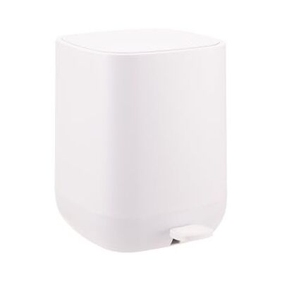 Relaxdays Soptunna, 9 liter, automatisk sänkning, avtagbar innerhink, matt plast, pedalhink med lock, beige Relaxdays Soptunna, 9 liter, automatisk sänkning, avtagbar innerhink, matt plast, pedalhink med lock, beige