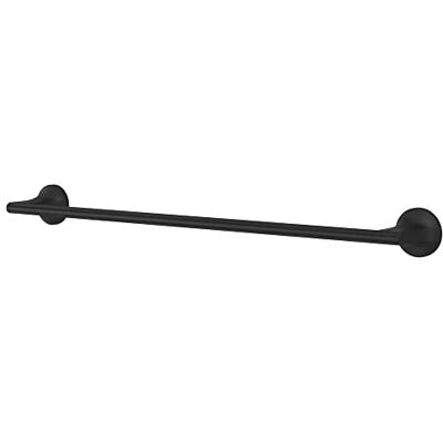 PFISTER Pfirst Modern Bath Towel Bar for Bathroom, 24-Inch, Wall-Mounted, Screw-In, Matte Black Finish, BTBPFM2B PFISTER Pfirst Modern Bath Towel Bar for Bathroom, 24-Inch, Wall-Mounted, Screw-In, Matte Black Finish, BTBPFM2B