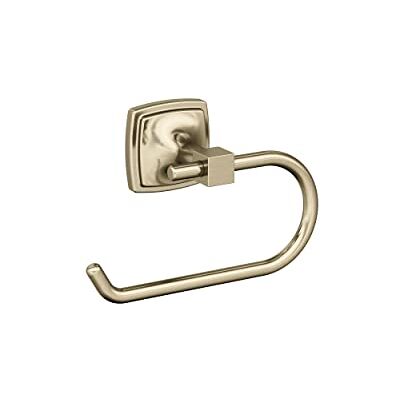 Amerock BH36091BBZ Golden Champagne Single Post Toilet Paper Holder 7-1/16 in. (179 mm) Length Toilet Tissue Holder Stature Bath Tissue Holder Bathroom Hardware Bath Accessories Amerock BH36091BBZ Golden Champagne Single Post Toilet Paper Holder 7-1/16 in. (179 mm) Length Toilet Tissue Holder Stature Bath Tissue Holder Bathroom Hardware Bath Accessories