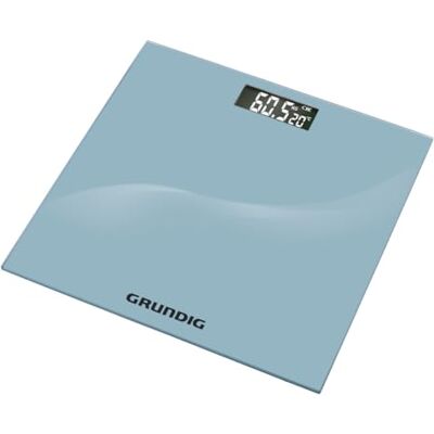 Grundig Digital våg Personvåg upp till 180 kg vågar med LCD-skärm och temperaturvisning med kg- och Lb-funktion 50 g precisionsvåg silver Grundig Digital våg Personvåg upp till 180 kg vågar med LCD-skärm och temperaturvisning med kg- och Lb-funktion 50 g precisionsvåg silver