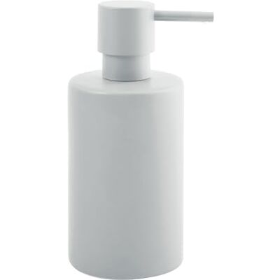 Spirella Tvålpump Tube med pump av rostfritt stål flytande tvåldispenser porslin 300 ml långvarig och robust matt vit Spirella Tvålpump Tube med pump av rostfritt stål flytande tvåldispenser porslin 300 ml långvarig och robust matt vit