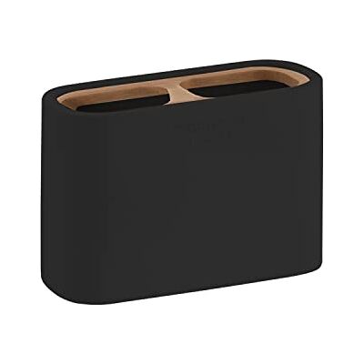 Gedy Melbourne Harts tandborsthållare Svart, Mått 8,5 x 12,8 x 5,6 cm och Vikt 0,364 kg Gedy Melbourne Harts tandborsthållare Svart, Mått 8,5 x 12,8 x 5,6 cm och Vikt 0,364 kg