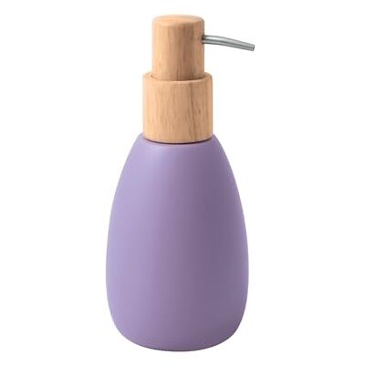 Spirella Tvålpump Sven tillverkad av Polyresin Matcha 260 ml för ett elegant och praktiskt badrum, perfekt för dagligt bruk och modern design, lavendel, polyrésin Spirella Tvålpump Sven tillverkad av Polyresin Matcha 260 ml för ett elegant och praktiskt badrum, perfekt för dagligt bruk och modern design, lavendel, polyrésin