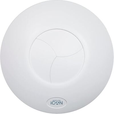Airflow iCon60 cirkulär fläkt för stort badrum, tvättstuga eller kök Airflow iCon60 cirkulär fläkt för stort badrum, tvättstuga eller kök