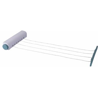GALILEO Automatisk infällbar torkställning, 4 trådar, utdragbar upp till 14 meter, ja GALILEO Automatisk infällbar torkställning, 4 trådar, utdragbar upp till 14 meter, ja