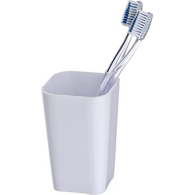 Wenko tumbler godis vit hållare för tandborste och tandkräm, polystyren 7 x 11 cm Wenko tumbler godis vit hållare för tandborste och tandkräm, polystyren 7 x 11 cm