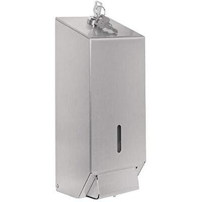 JANTEX Rostfritt stål tvåldispenser badrum diskhållare 185 x 227 x 145 mm JANTEX Rostfritt stål tvåldispenser badrum diskhållare 185 x 227 x 145 mm