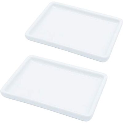 Lofekea 2-pack keramisk tvålkopp porslin tvålhållare för badrum och dusch Lofekea 2-pack keramisk tvålkopp porslin tvålhållare för badrum och dusch