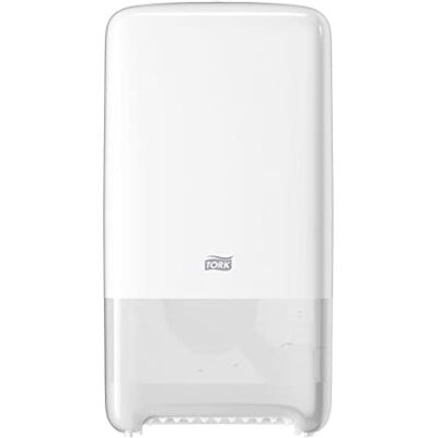 Tork Mid-Size Dispensador Para Dos Rollos De Papel Higiénico T6, Blanco Hälsa Och Personlig Vård Tork Mid-Size Dispensador Para Dos Rollos De Papel Higiénico T6, Blanco Hälsa Och Personlig Vård